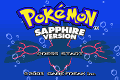 Pokemon Sapphire 3 in 1